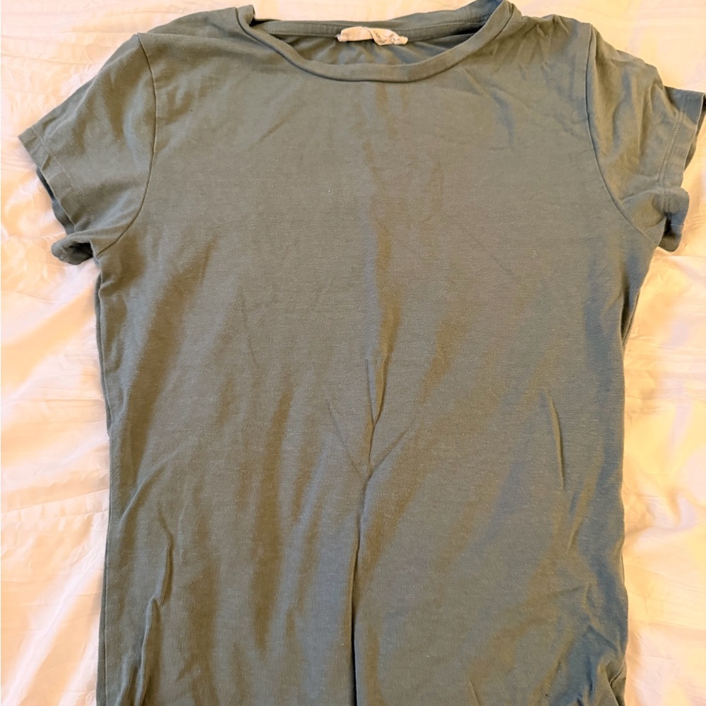 Cotton On Short Sleeve Crewneck Tee in Sage
